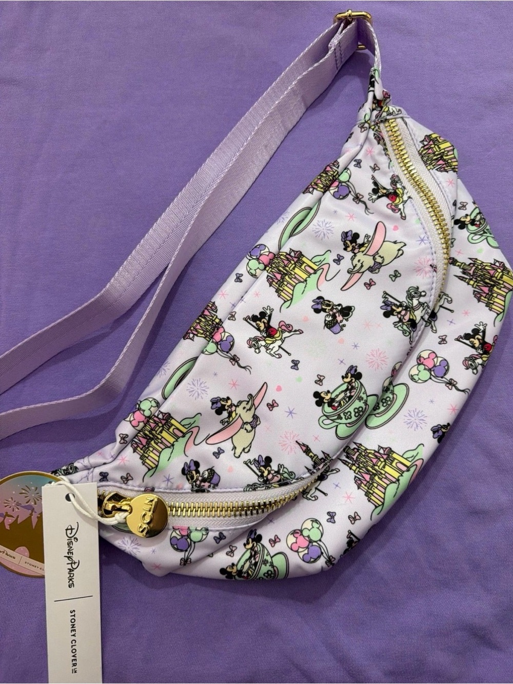 Disney Parks 2026 Stoney Clover Lane Fantasyland Collection Belt Bag